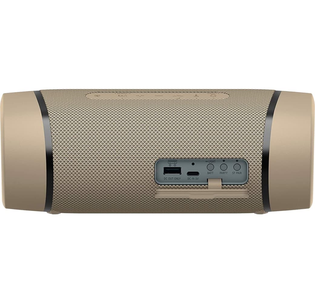 Beige Sony SRS-XB33 Portable Speaker.4