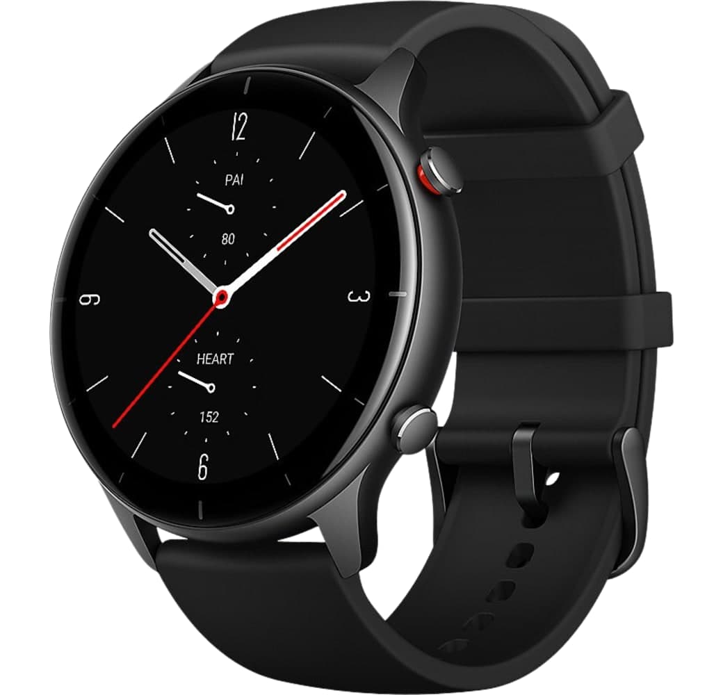 Black Amazfit GTR 2e Smartwatch, Aluminium Case, 46mm.1