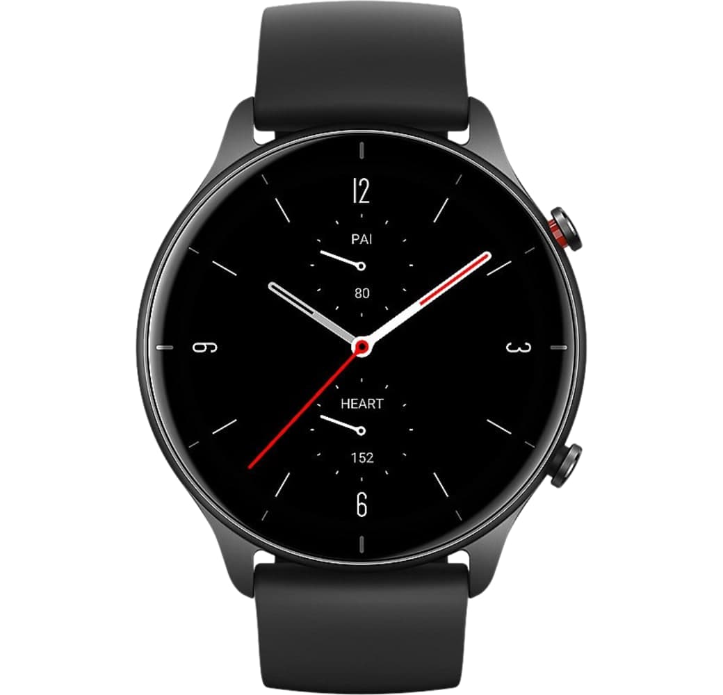 Black Amazfit GTR 2e Smartwatch, Aluminium Case, 46mm.2