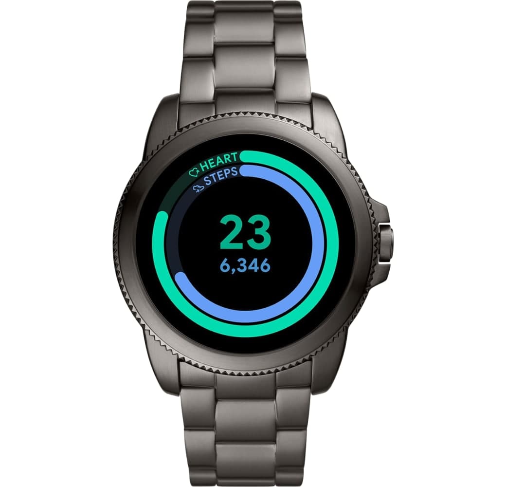 Grijs Fossil Gen 5E herensmartwatch, Roestvrij Staal Behuizing, 44 mm.3