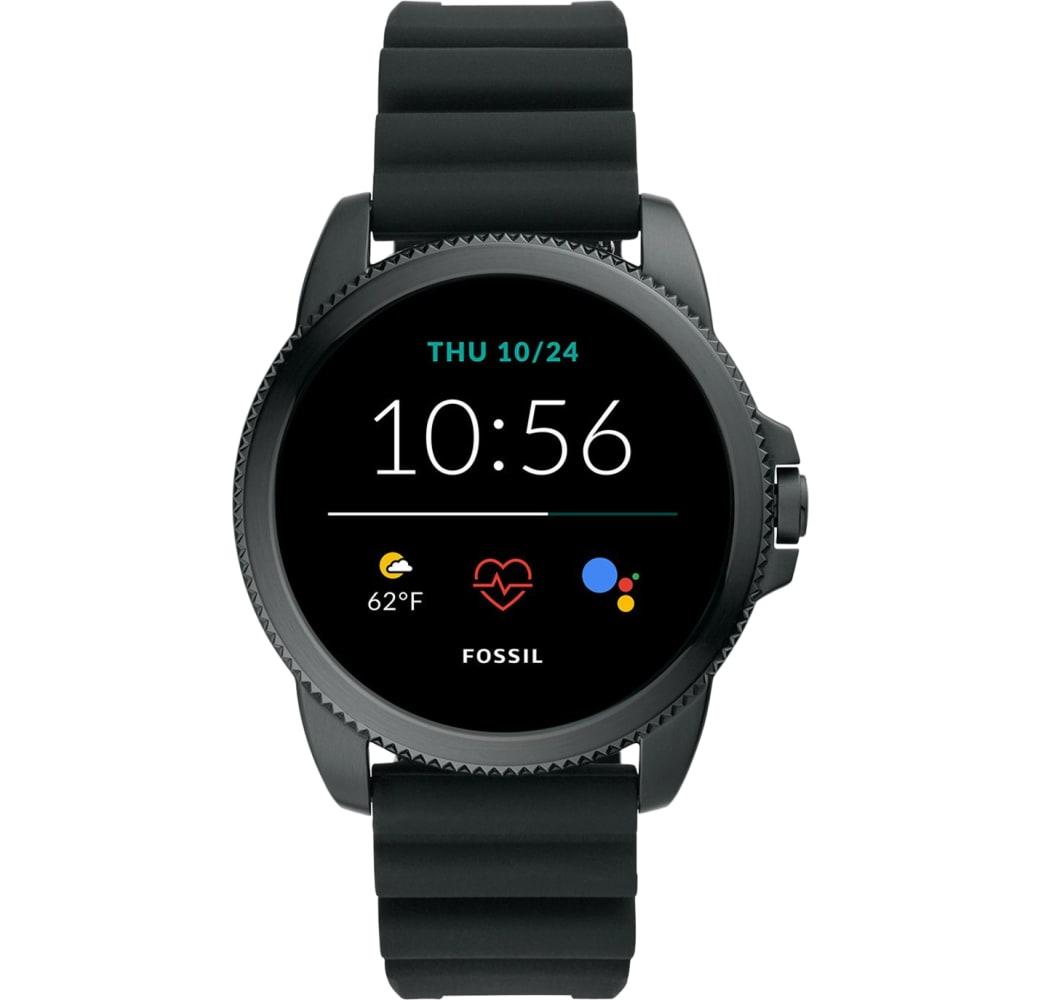 Black Fossil Gen 5E Men's Smartwatch, Stainless Steel Case, 44mm.1