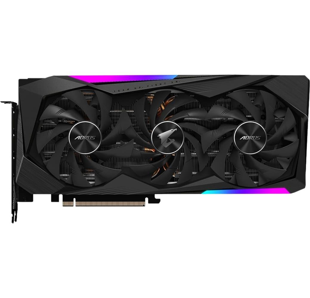 Black GigaByte AORUS GeForce RTX™ 3070 MASTER 8G (rev. 1.0/1.1) Graphics Card.1