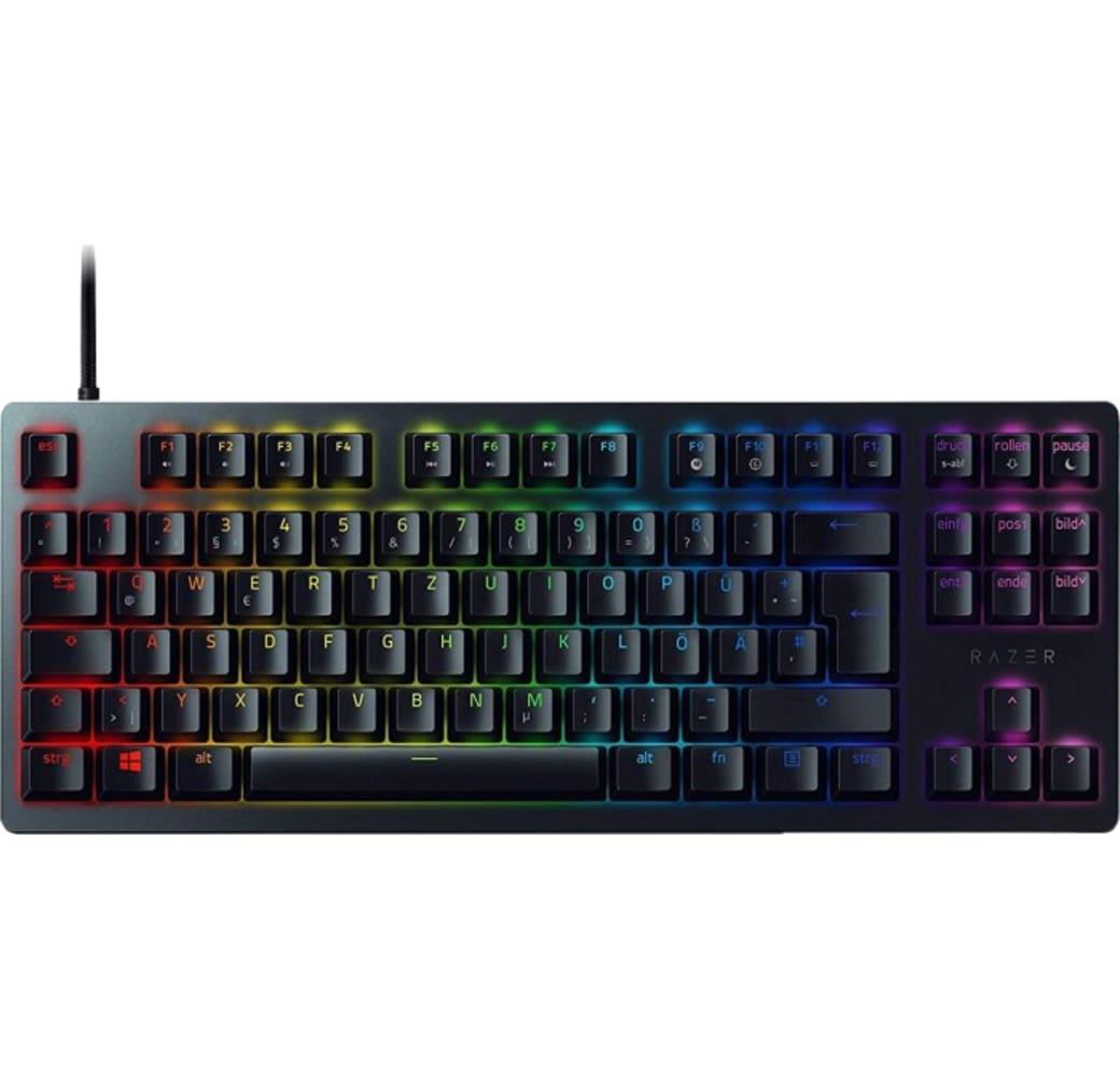 Black Razer Huntsman Tournament Edition - Optical Switch (Red) Keyboard.1