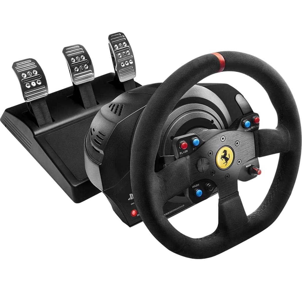 Schwarz Thrustmaster T300 Ferrari Racing Steering Wheel.1