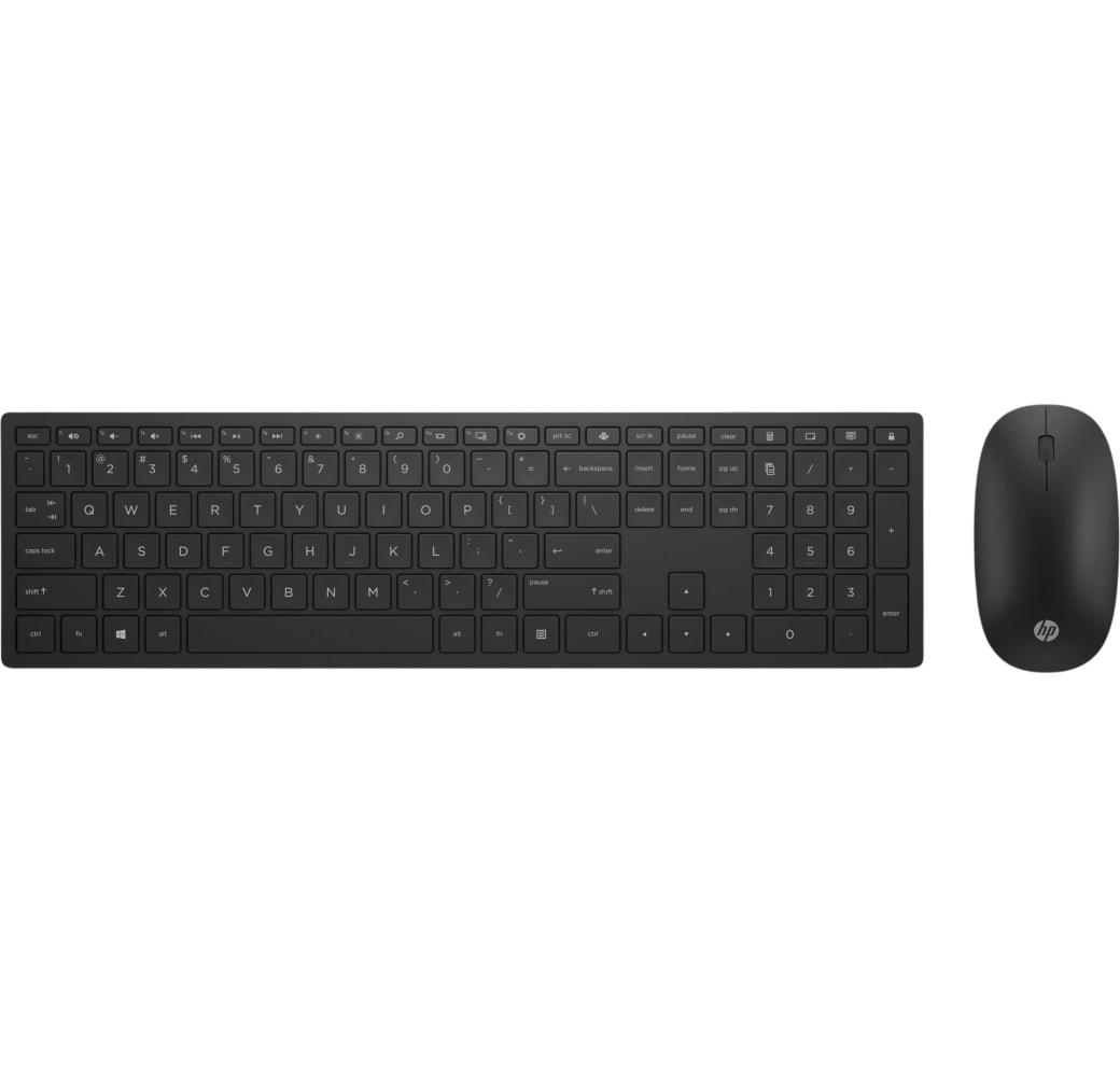 Schwarz HP Pavilion Wireless Keyboard and Mouse 800.1