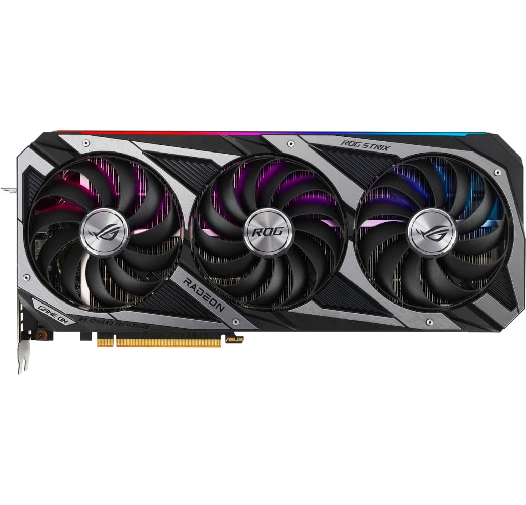 Schwarz Asus ROG Strix Radeon RX 6700 XT OC Grafikkarte.1