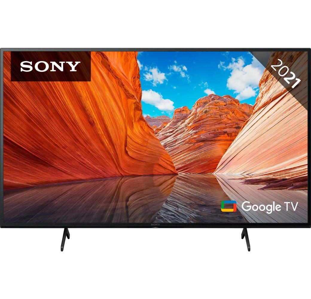 Black Sony TV 55" KD55X80J BRAVIA XR LED 4K UHD.1