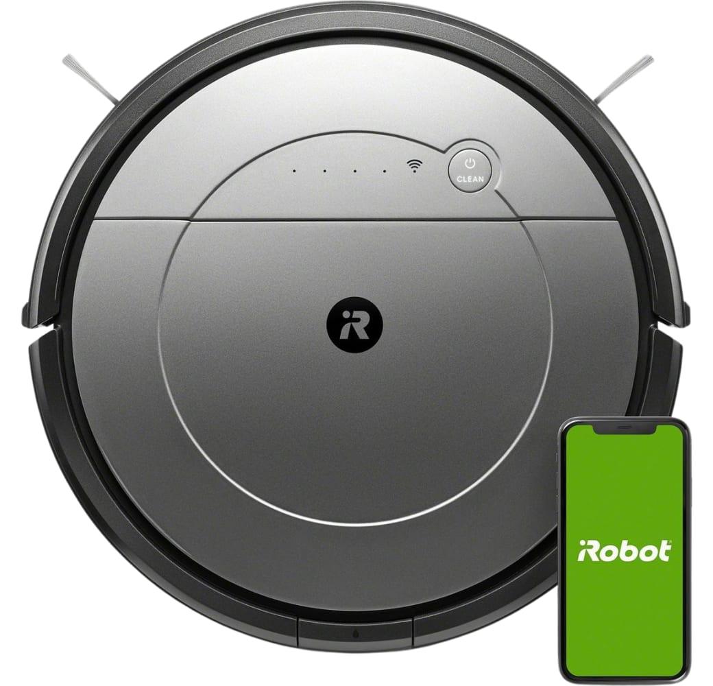 Grau iRobot Roomba Combo Saugroboter mit Wischfunktion.1