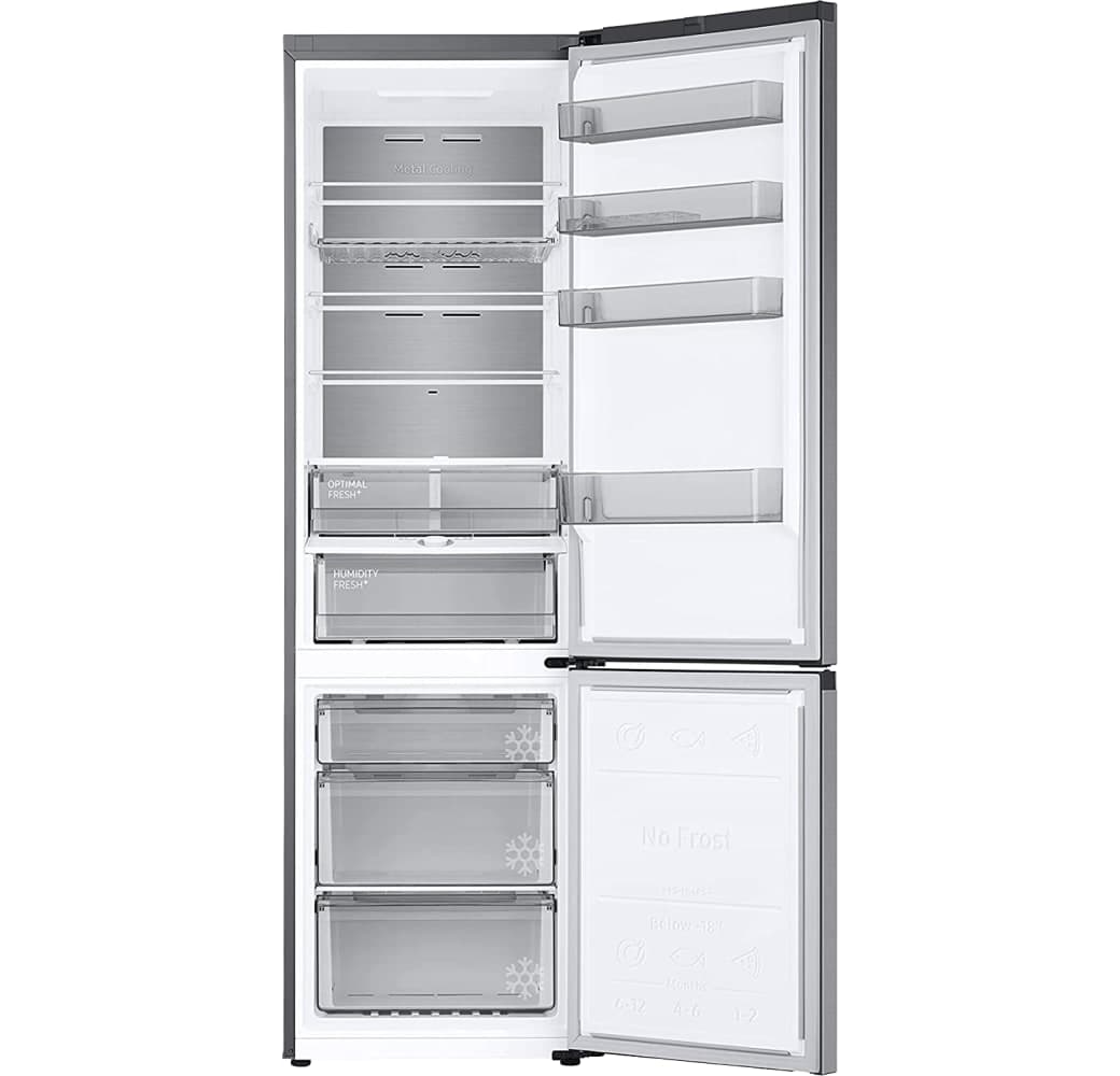 Silver Samsung Fridge Freezer Combo RL38T775CS9/EG.3