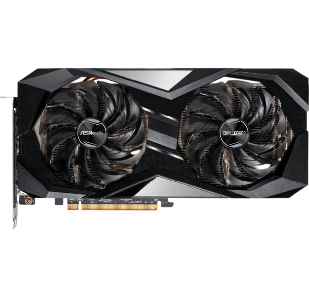 Black ASRock Radeon RX 6700 XT Challenger D 12GB OC Graphics Card.1
