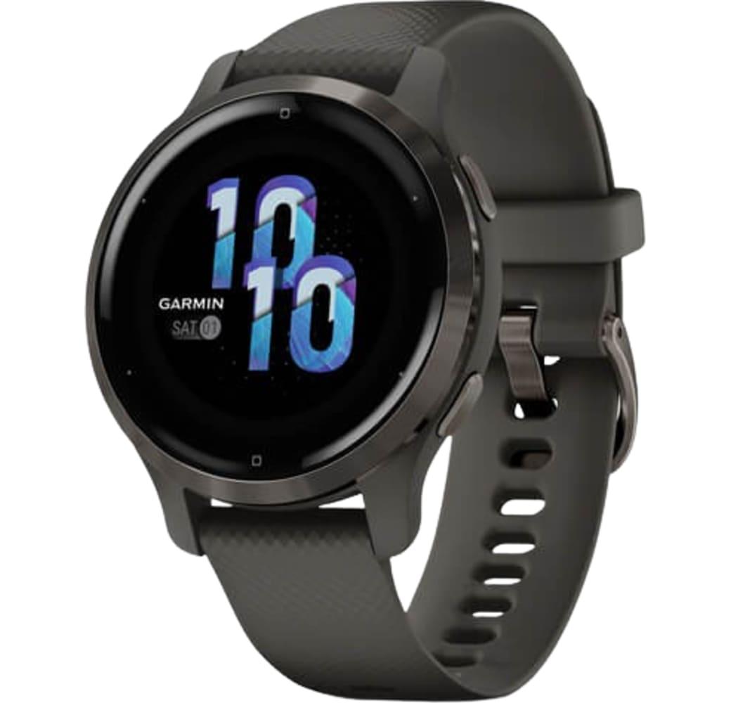 Schiefergrau Garmin Venu 2S Smartwatch, Fiber reinforced polymer case, 40mm.1