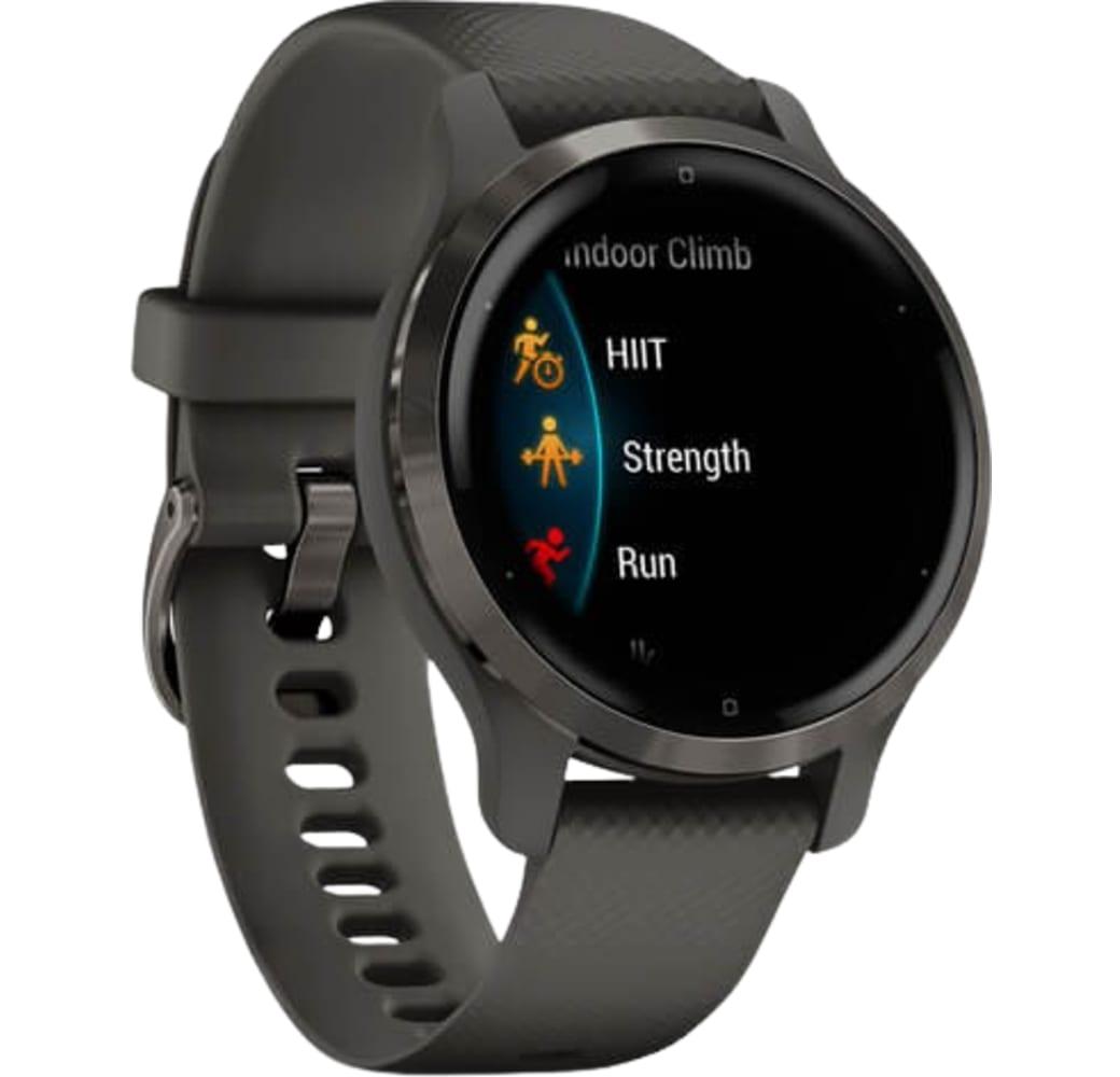 Schiefergrau Garmin Venu 2S Smartwatch, Fiber reinforced polymer case, 40mm.3