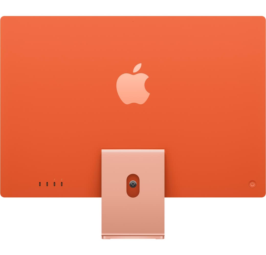 Orange iMac 24" - Apple M1 Chip 8GB Memory 256GB SSD - Integrated 8-core GPU.3