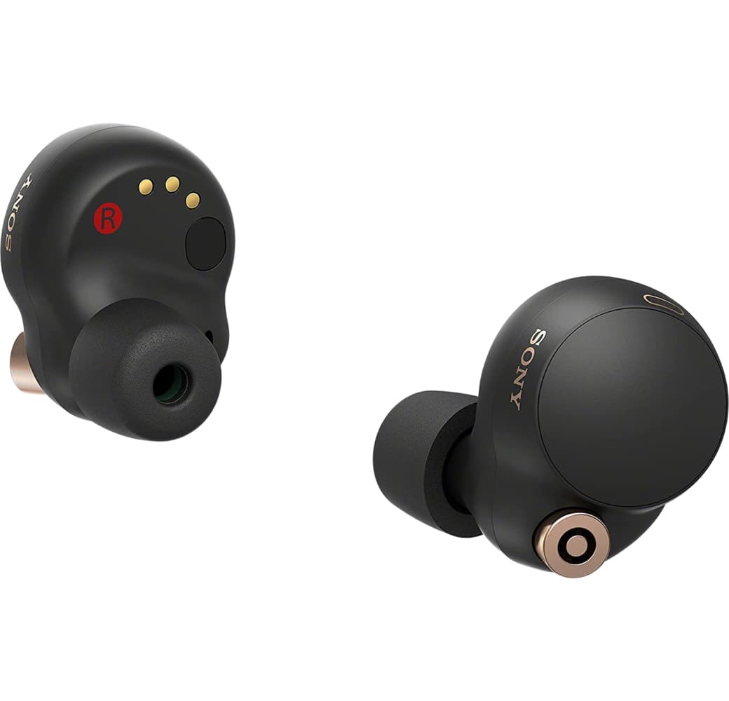 Black Sony WF-1000 XM4 Noise-cancelling In-ear Bluetooth Headphones.2