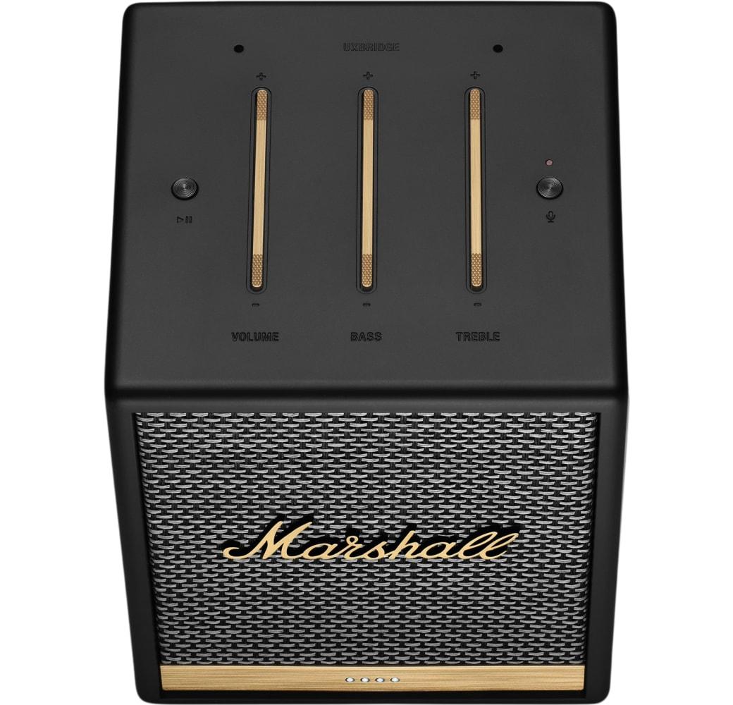 Zwart Hi-Fi Audio Marshall Uxbridge VOICE WiFi luidspreker (Google).2