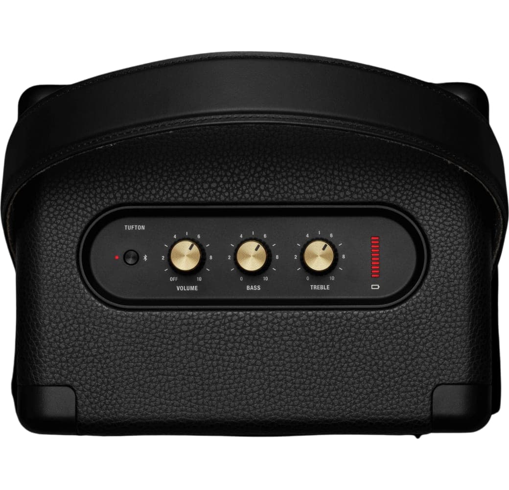 Schwarz / Messing Bluetooth Speaker Marshall Tufton.2