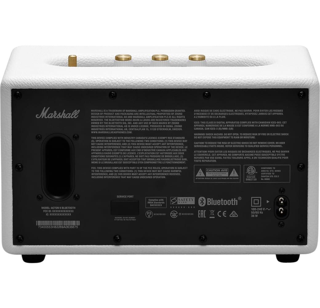 Weiß Marshall Acton II BT Bluetooth Speaker.4