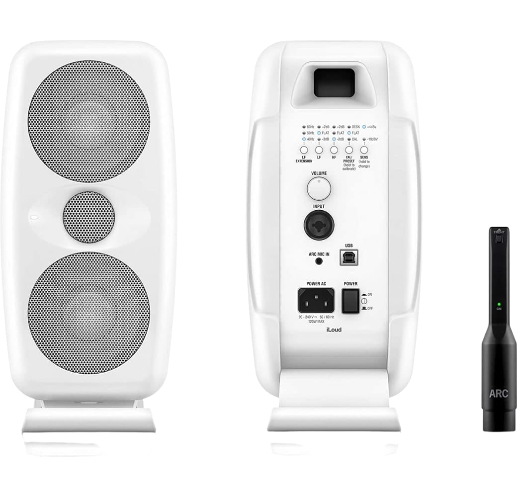 White IK Multimedia iLoud MTM (Piece) Active Studio Monitor.4