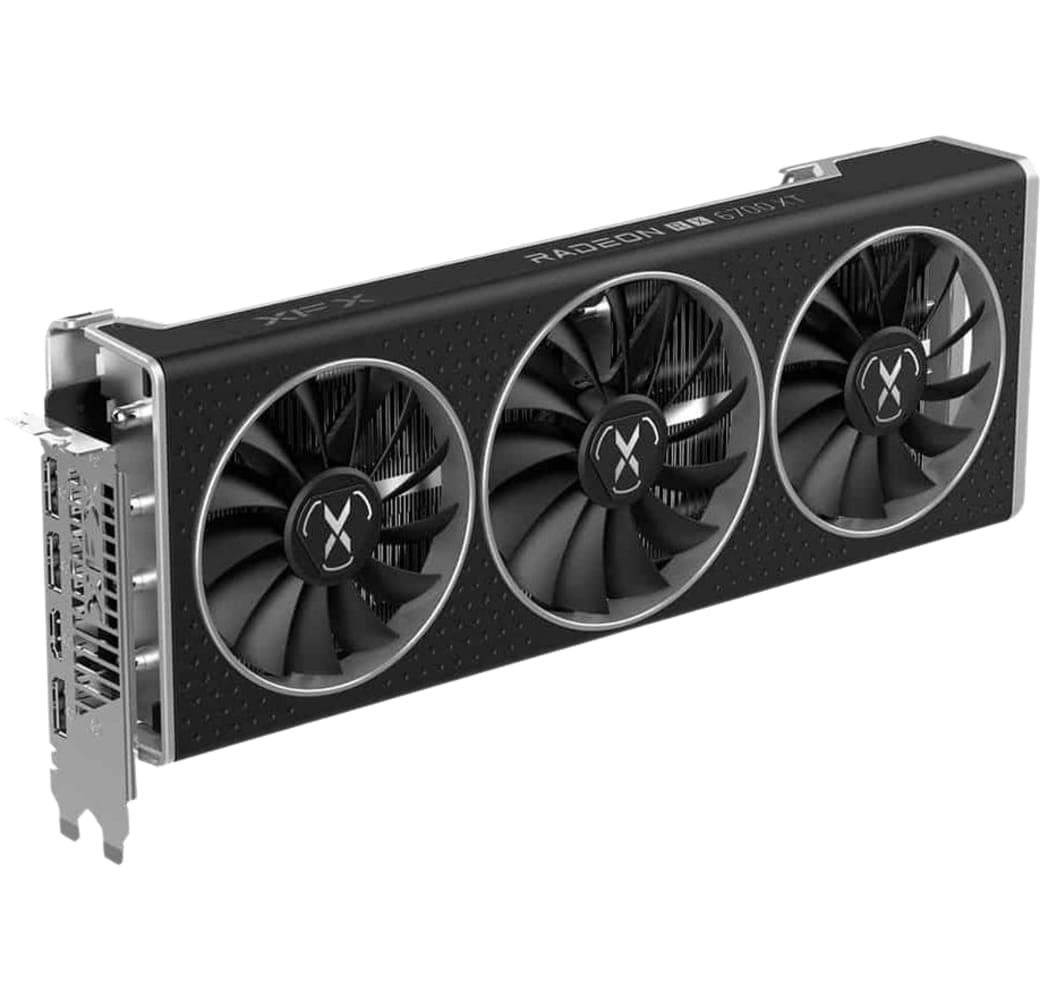 Schwarz XFX Speedster QICK 319 Radeon RX 6700 XT Black Gaming Grafikkarte.1