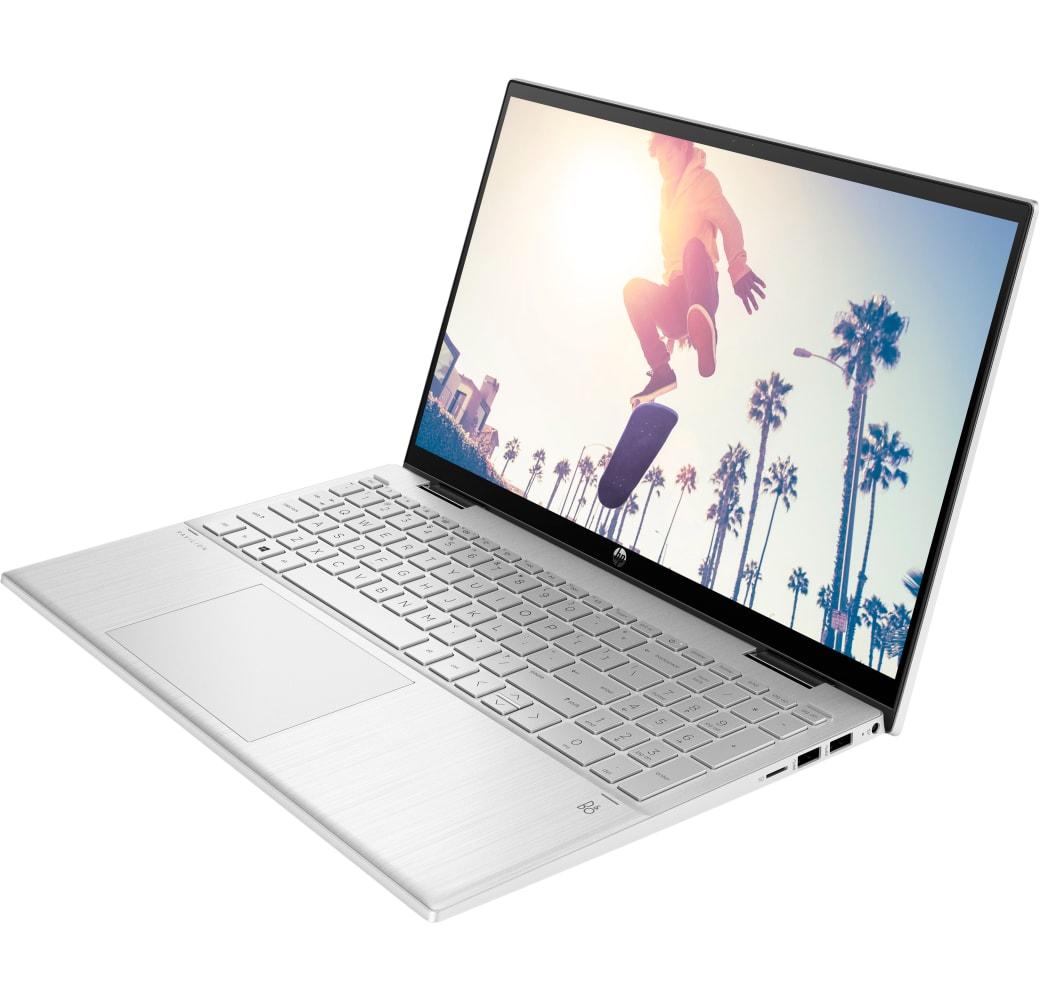 Natural Silver HP Pavilion x360 15-er0055ng 2in1 - Intel® Core™ i5-1135G7 - 8GB - 512GB PCIe - Intel® Iris® Xe Graphics.3