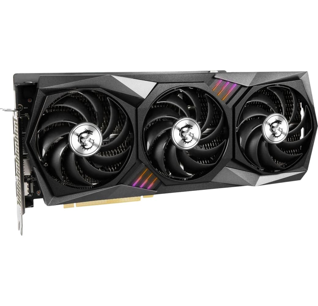 Black MSI GeForce RTX™ 3080 Ti Gaming X Trio 12G Graphics Card.1