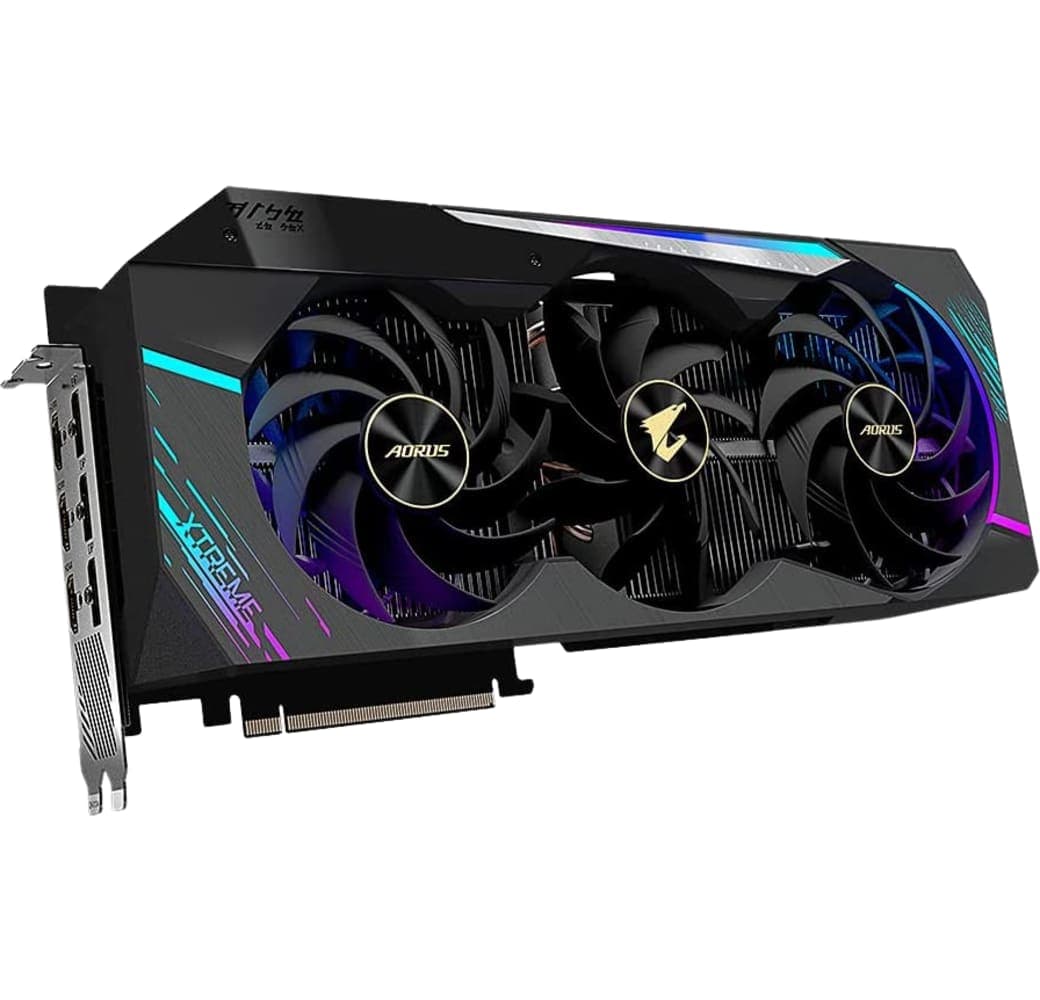Black Gigabyte Aorus GeForce RTX 3080 Ti Master 12G LHR Graphics Card.1