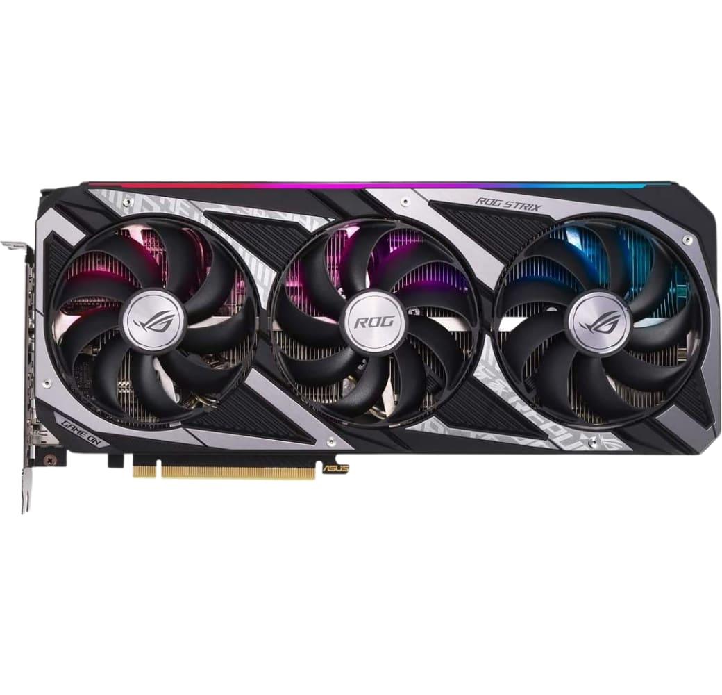 Black Asus GeForce RTX 3060 ROG Strix O12G Graphics Card.1