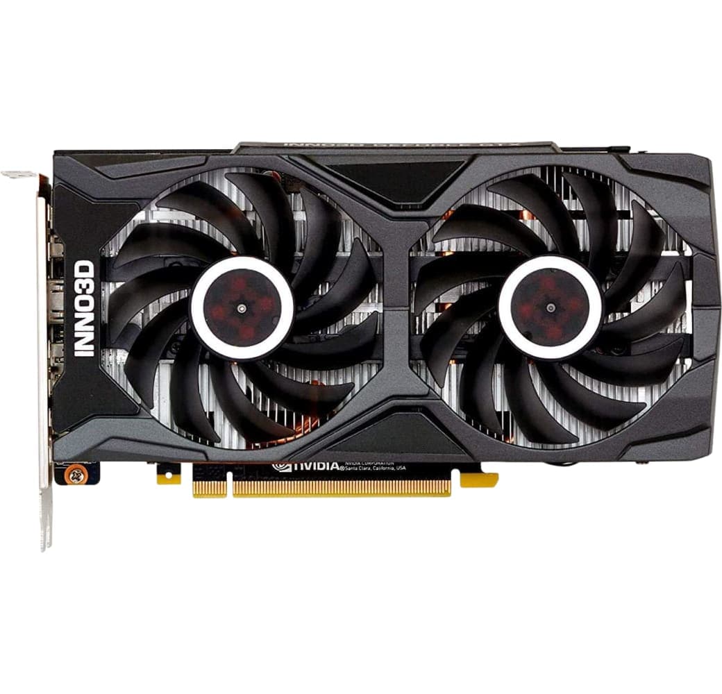Black Inno3D GeForce RTX 2060 Super Twin X2 OC Tarjeta gráfica.1