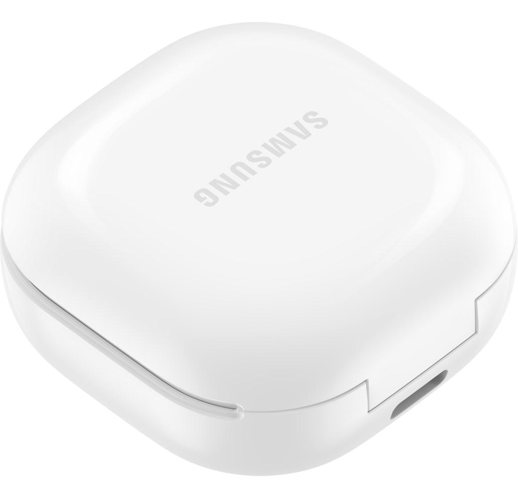 Wit Samsung Galaxy Buds2 Noise-cancelling in-ear hoofdtelefoon met Bluetooth.4