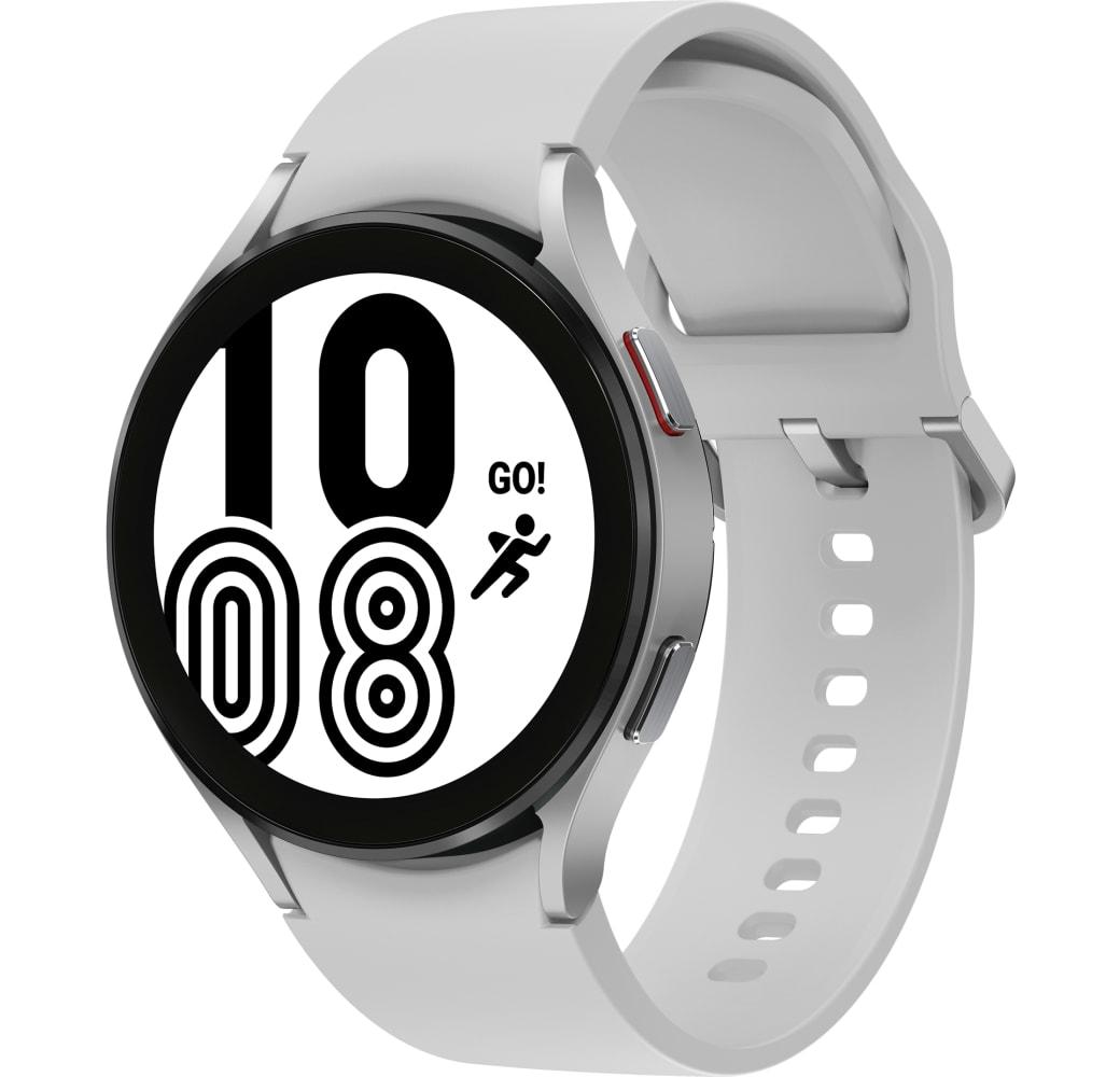 Silver Samsung Galaxy Watch4 Smartwatch, Aluminium case, 44mm.1