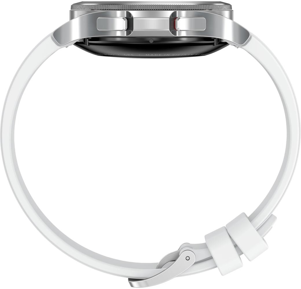 Silber Samsung Galaxy Watch4 Classic LTE Smartwatch, Stainless steel case, 42mm.3
