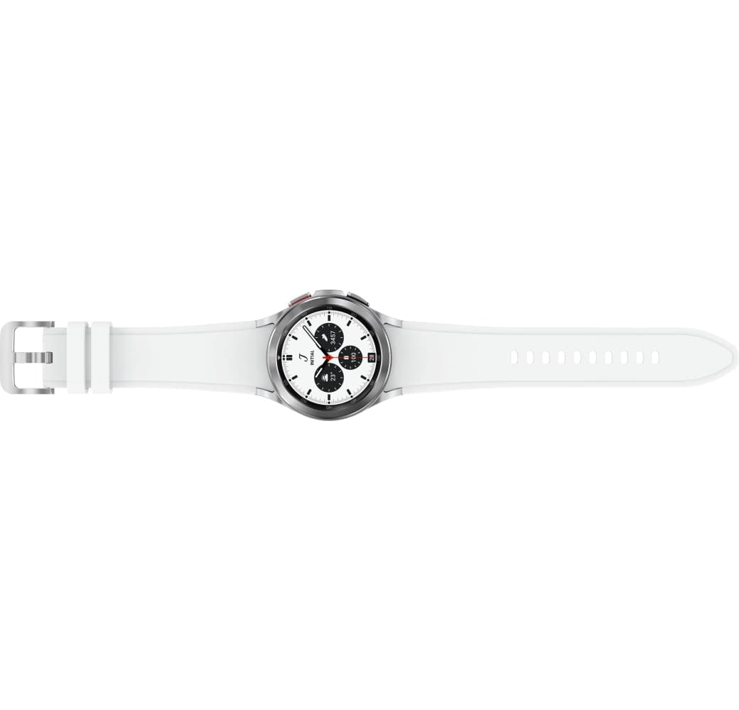 Plata Samsung Galaxy Watch4 Classic Smartwatch, Stainless steel case, 42mm.4