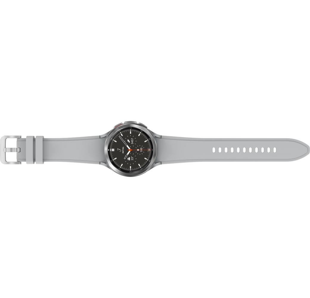 Silver Samsung Galaxy Watch4 Classic LTE Smartwatch, Stainless steel case, 46mm.4