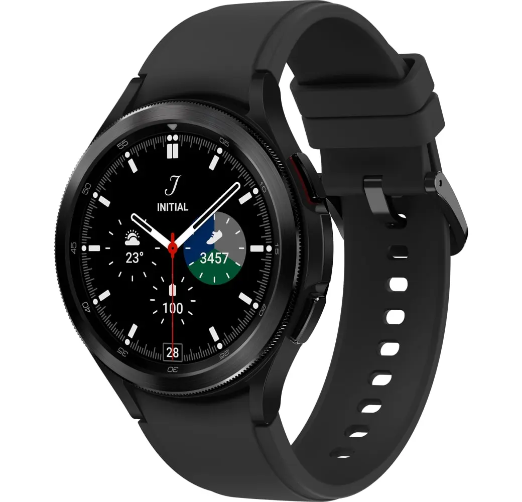 Black Samsung Galaxy Watch4 Classic Smartwatch, Stainless steel case, 46mm.1