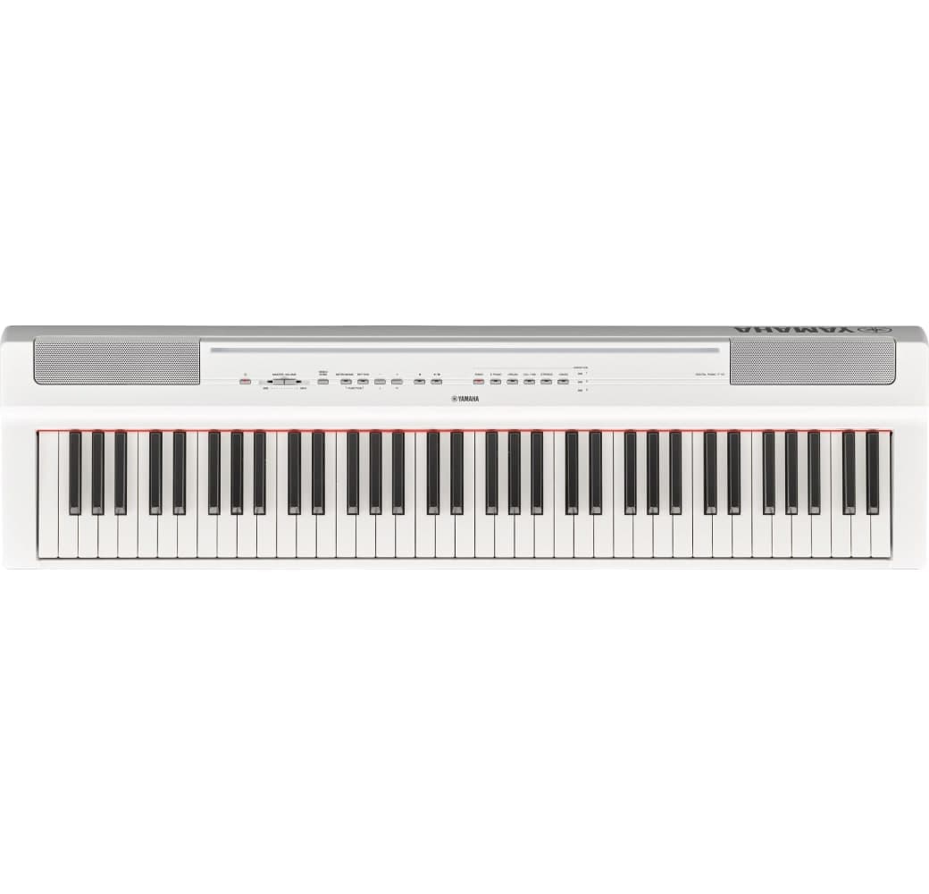 White Yamaha P-121 73-Key Digital Piano.1