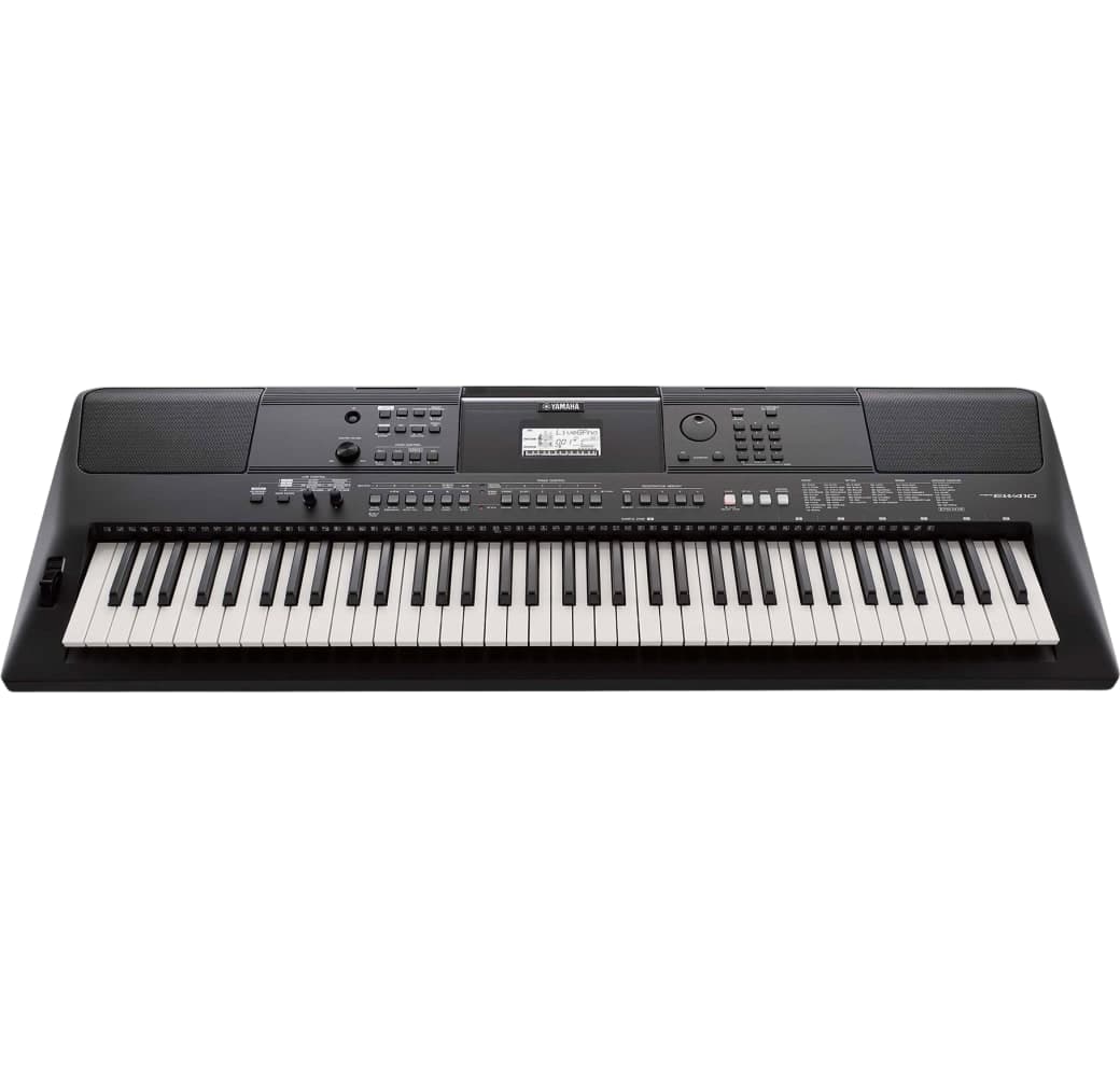 Black Yamaha PSR-EW410 76-Key Portable Keyboard.1