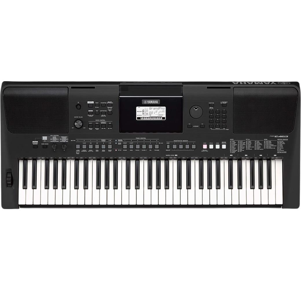 Black Yamaha PSR-E463 61-Key Portable Keyboard.2