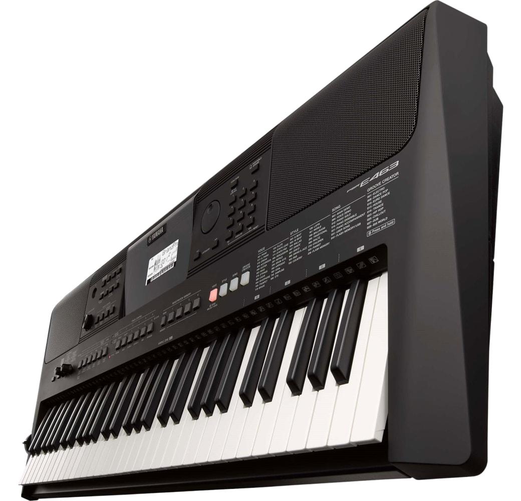 Black Yamaha PSR-E463 61-Key Portable Keyboard.4