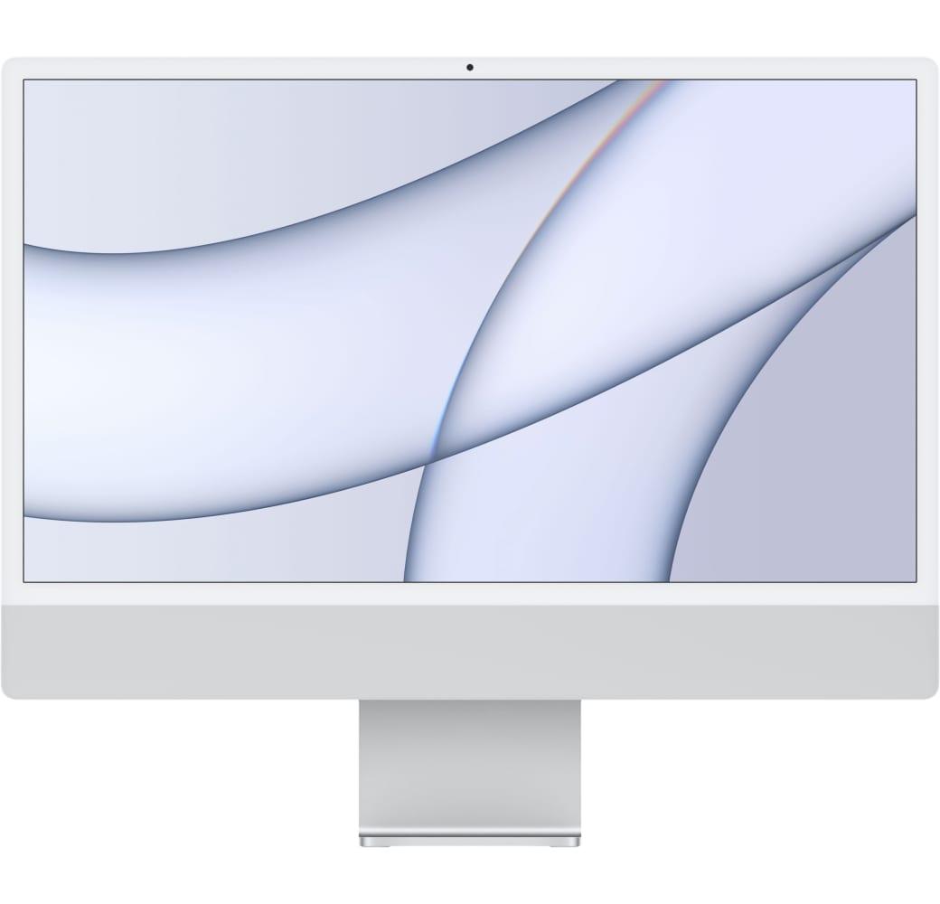 Silber Apple iMac 24" (Mid 2021) without Touch ID All-in-One - Apple M1 - 8GB - 256GB SSD - Apple Integrated 7-core GPU.1