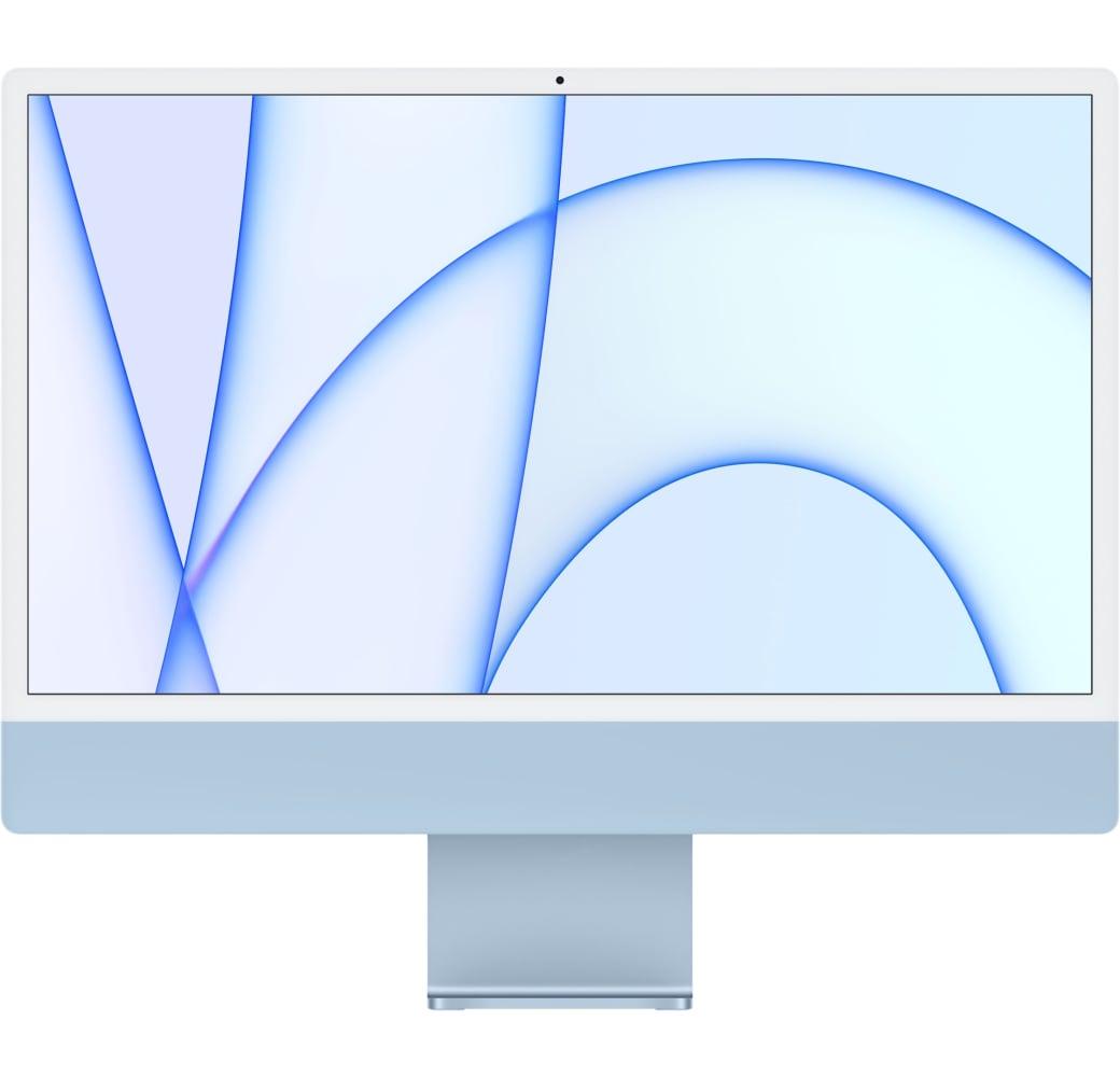 Blau iMac 24" - Apple M1 Chip mit 8GB Arbeitsspeicher 512GB SSD - Integrated 8-core GPU.1