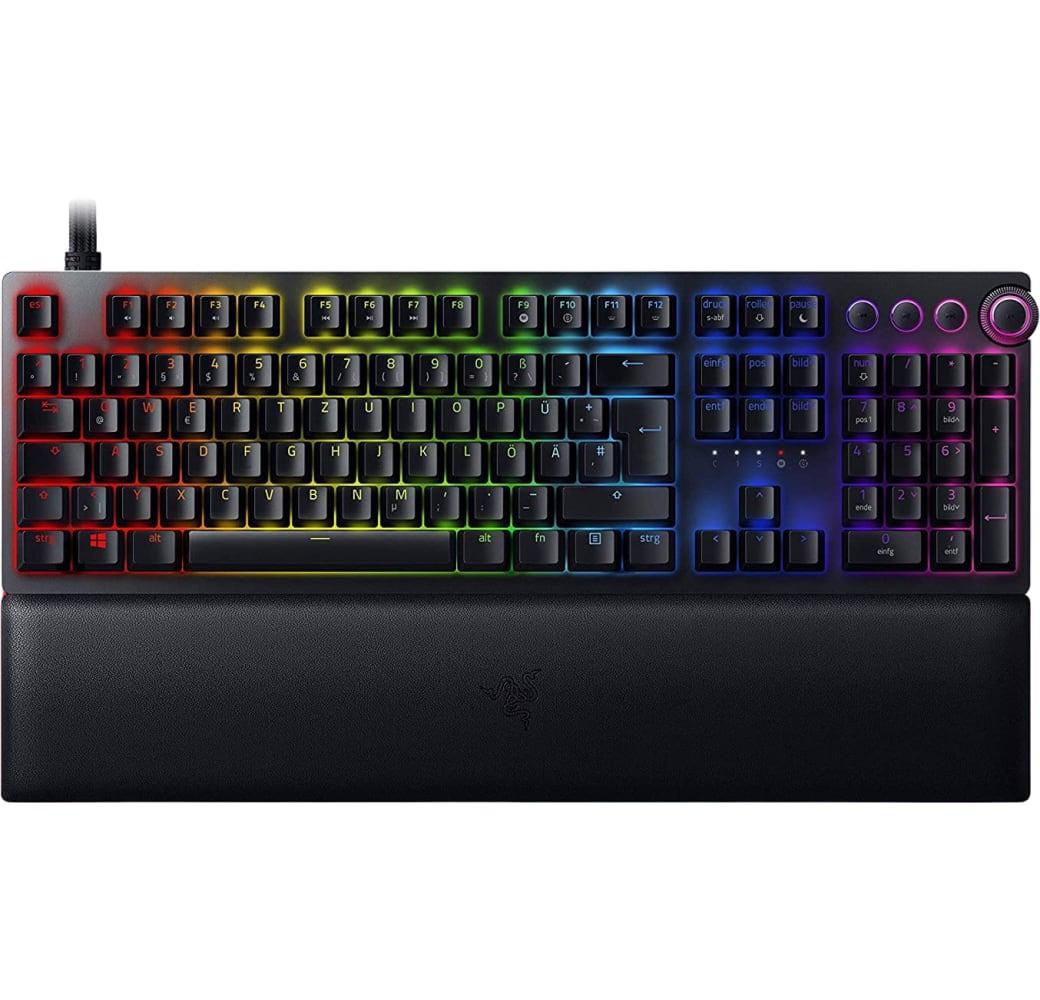 Schwarz Razer Huntsman V2 Analog Switch Tastatur.1