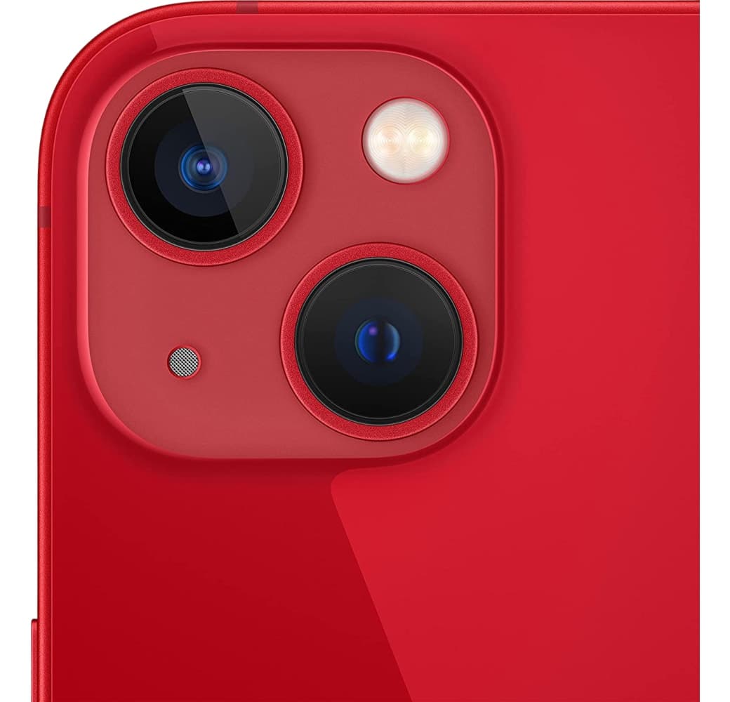 (Product)Red Apple iPhone 13 - 256GB - Dual SIM.3