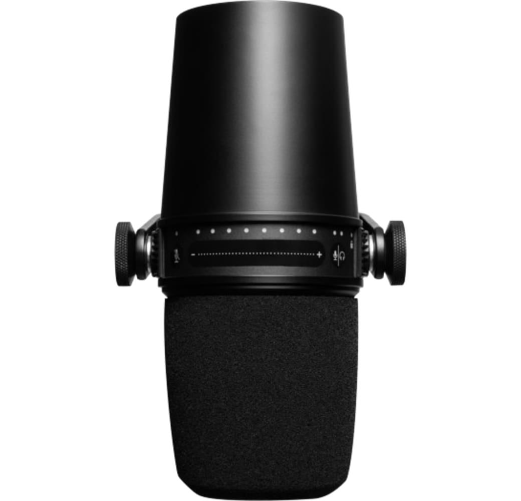 Black Shure MV7 Podcast Microphone.3
