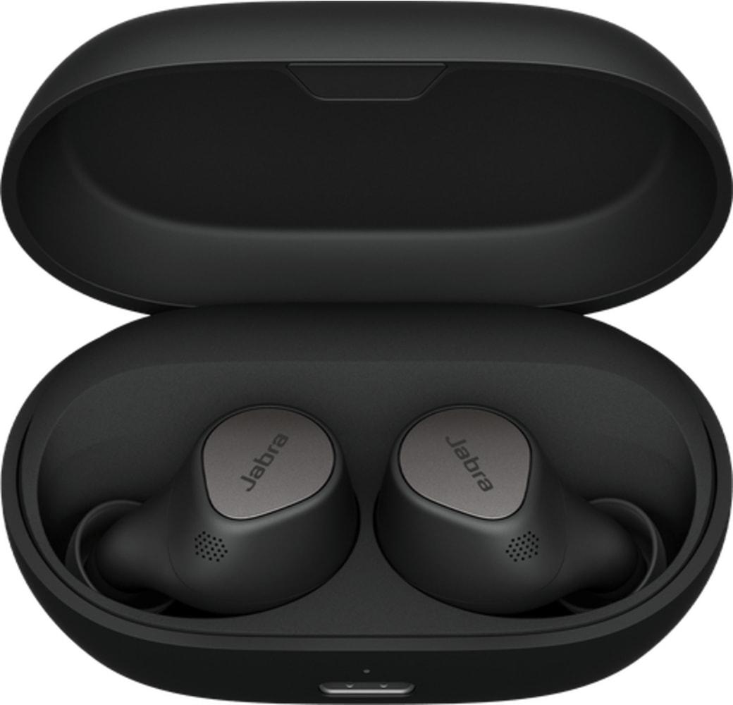 Titanium Black Jabra Elite 7 Pro Noise-cancelling In-ear Bluetooth Headphones (Including wireless charger) .1