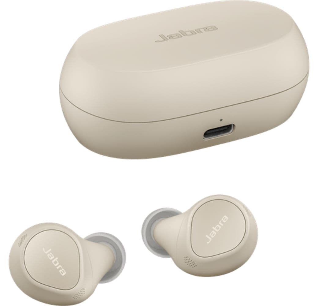 Gold Beige Jabra Elite 7 Pro Noise-cancelling In-ear Bluetooth Headphone.3