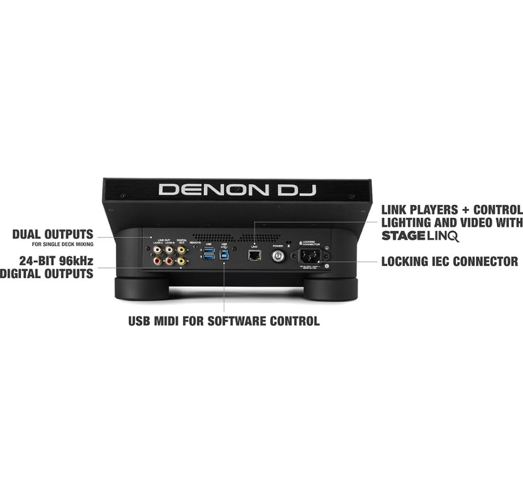 Schwarz Denon Dj SC6000M Prime DJ-Media-Player.5