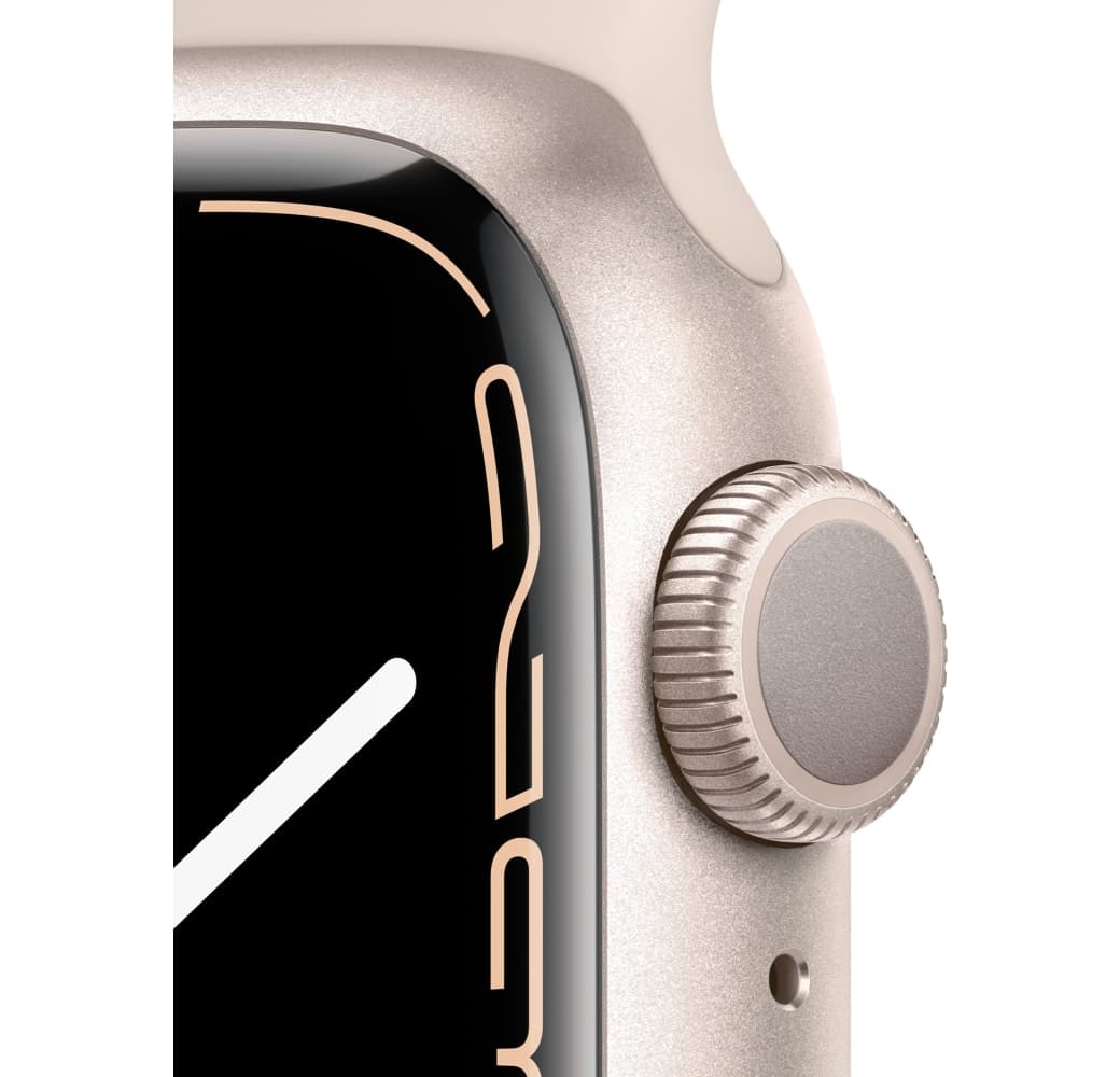 Starlight Apple Watch Series 7 GPS, Aluminium Case, 45mm.4