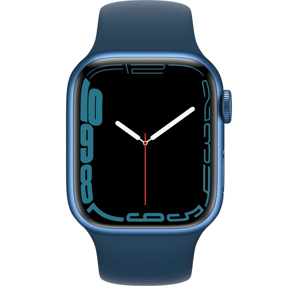 Blau Apple Watch Series 7 GPS + Cellular, Aluminiumgehäuse, 45 mm.2