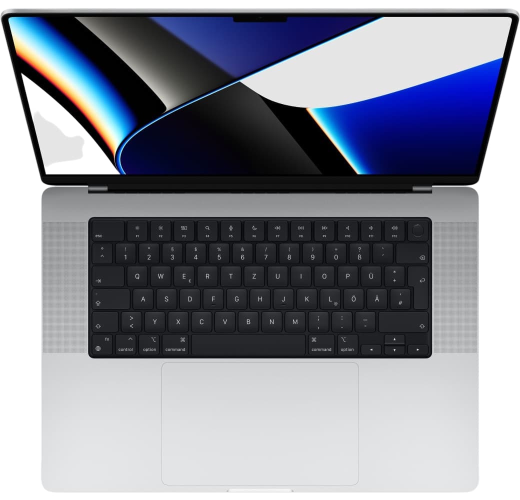 Silber MacBook Pro 16" Laptop - Apple M1 Pro chip - 16GB Memory - 512GB SSD .2