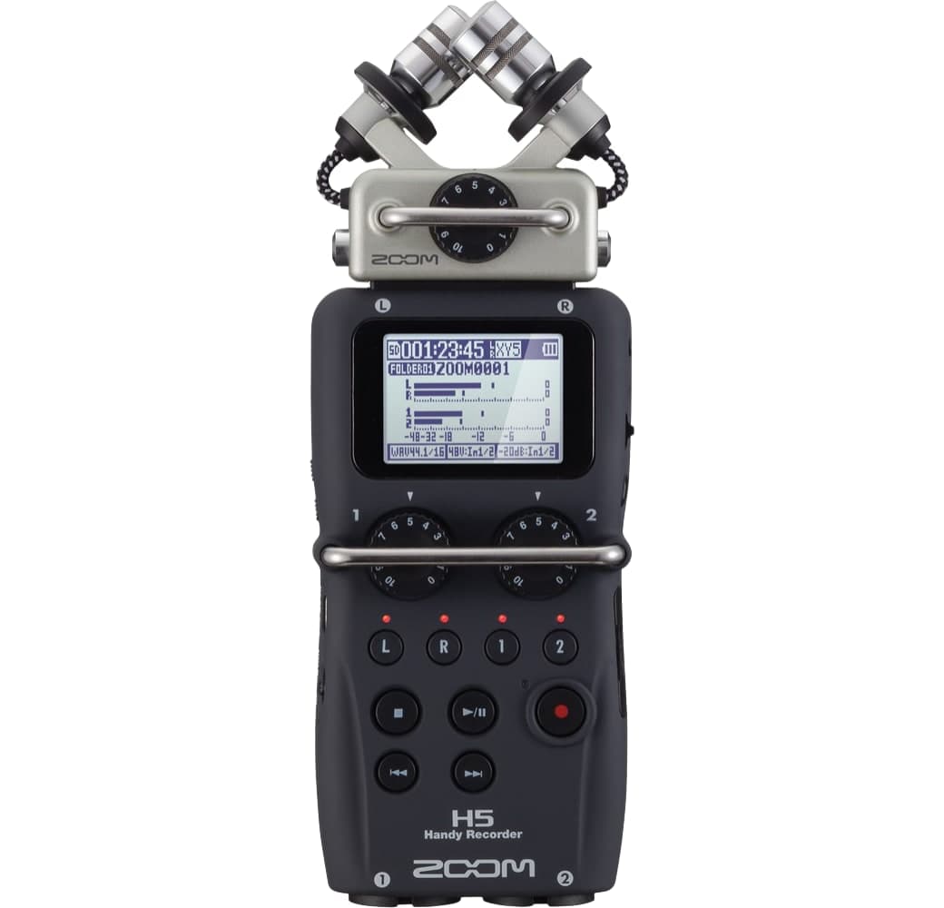 Black Zoom H5 Portable MP3 / Wave Recorder.1